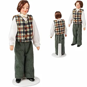 Лялька alles-meine.de GmbH Чоловік для лялькового будинку Масштаб 1:12 - Фото 1