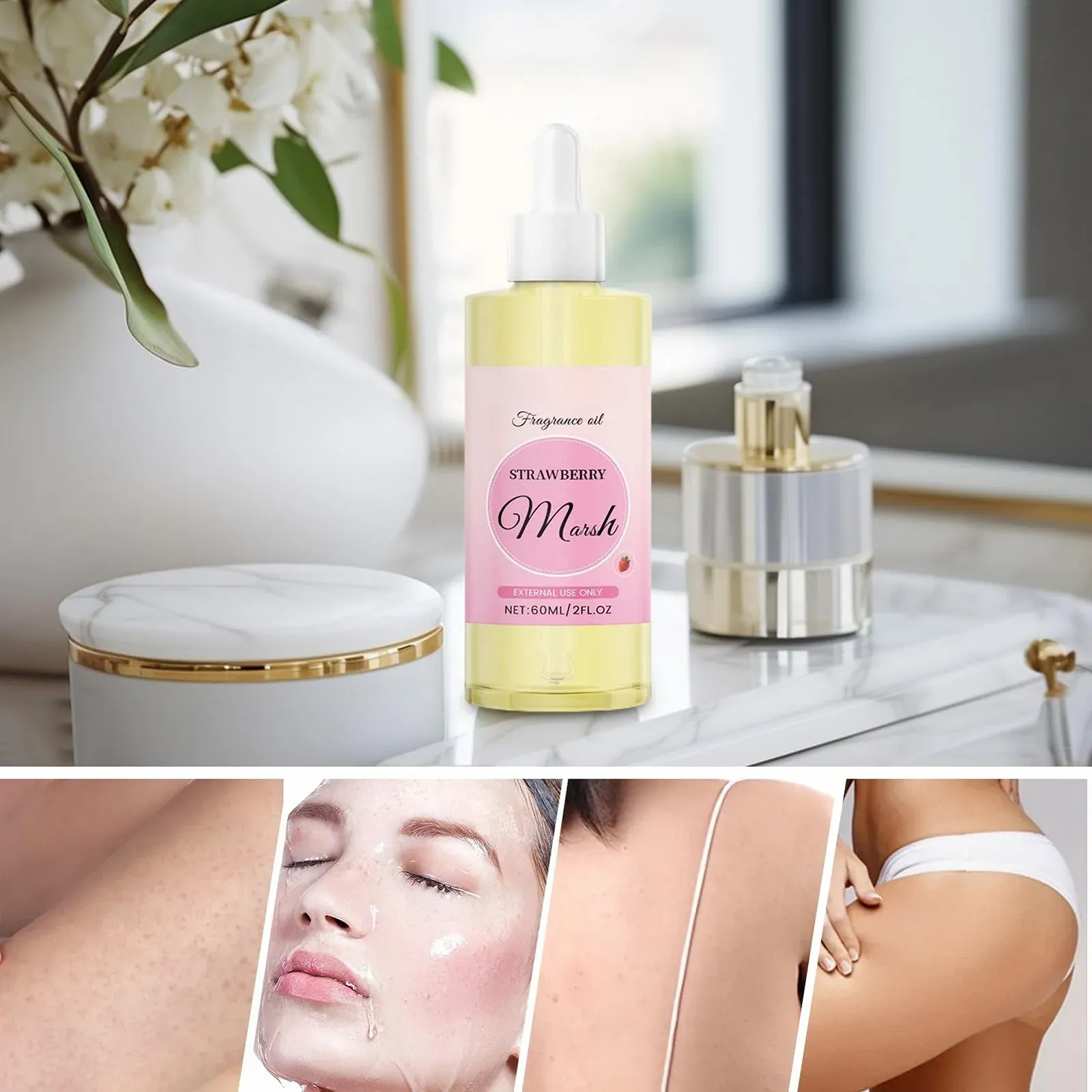 Догляд за тілом 60 мл, натуральний аромат для шкіри, органічний, зволожуючий, для сухої шкіри, фото №4