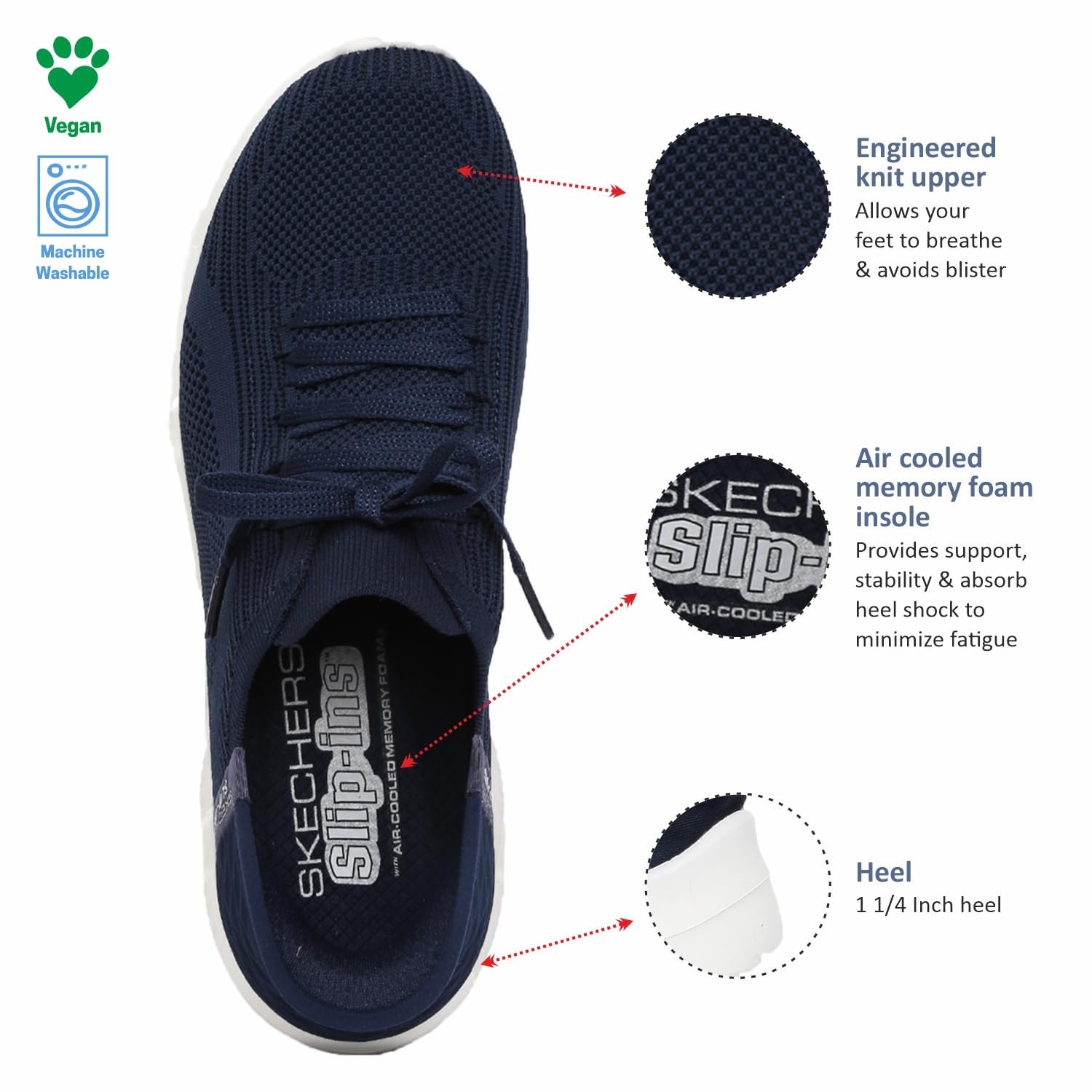 Кроссовки Skechers Uno Stand On Air, фото №4