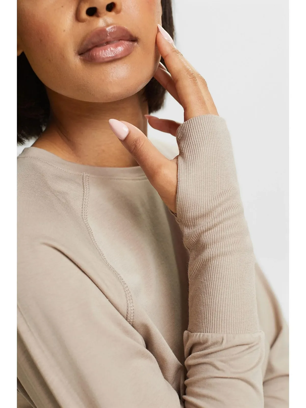 Жіночий світшот ESPRIT Sus LS BK Open, фото №5