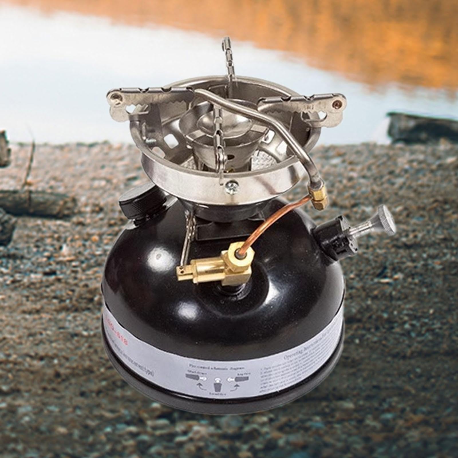 Лагерна плитка perfk Camping-Spirituskocher Спиртовий пальник з сумкою для зберігання, фото №2