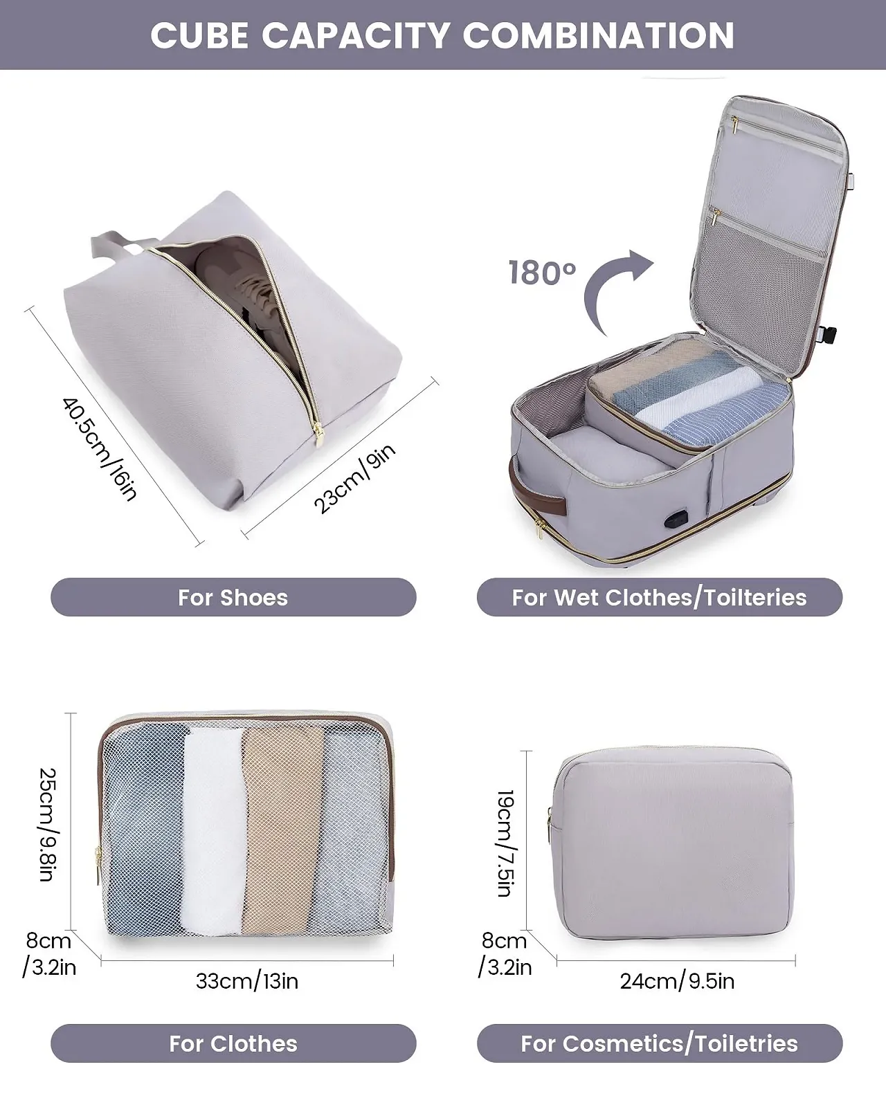 Рюкзак дорожній LOVEVOOK Travel Hand Luggage 17.3 дюйми Водонепроникний Жіночий Великий Чорний, фото №6 Рюкзак дорожній LOVEVOOK Travel Hand Luggage 17.3 дюйми Водонепроникний Жіночий Великий Чорний, фото №6