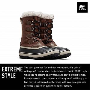 Чоловічі Чоботи Sorel 1964 Pac Nylon Водонепроникні synthetic.ua - Фото 1