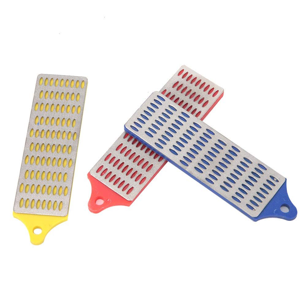 Набор точильных камней для ножей 3 штуки грубый средний тонкий, фото №2