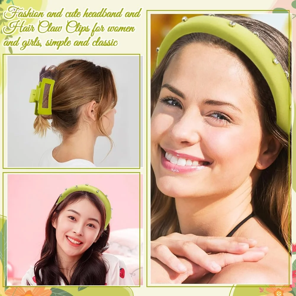 Обруч для волос атласный, фото №4