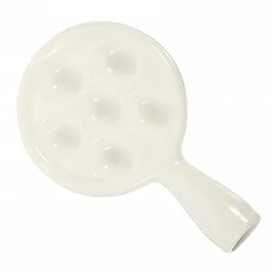 Форма для запікання равликів SOLUSTRE ескарго керамічна антиковзка термостійка для кухні та ресторану - Фото 1