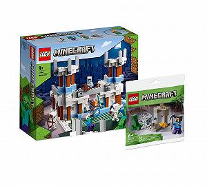 Конструктор Lego Minecraft: Ice Palace 21186 + Stalactite Cave 30647 для дітей - Фото 1
