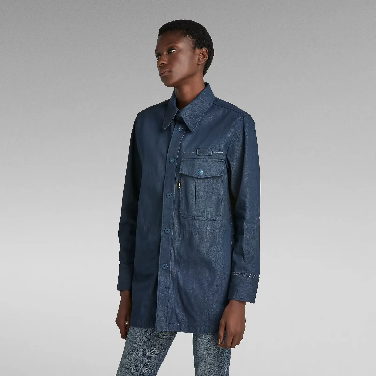 Жіноча сорочка G-Star RAW Naval Collar Overshirt 2.0 - M, фото №1