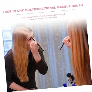 Пензлі для макіяжу Housoutil 4-в-1 Багатофункціональний synthetic.ua - Фото 1