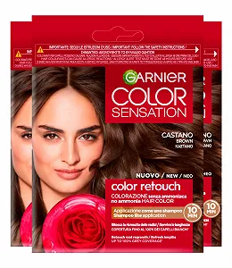 Купити Фарба для волосся Garnier Color Sensation Color Retouch Перманентна Коричневий - Фото 1 Фарба для волосся Garnier Color Sensation Color Retouch Перманентна Коричневий - Фото 1