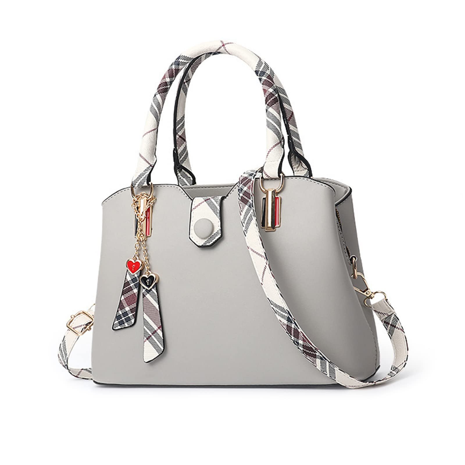 Сумка жіноча NICOLE & DORIS елегантна з кольоровими смужками, середній розмір, фото №1