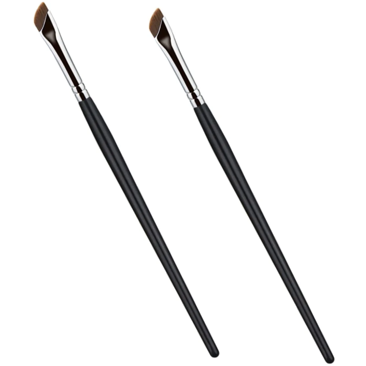 Набор кистей DOITOOL 6 шт. для бровей, макияжа, теней, подводки, скошенная, для консилера, фото №2