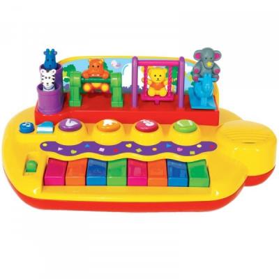 Развивающая игрушка Kiddieland зверята на качелях 33423, фото №1