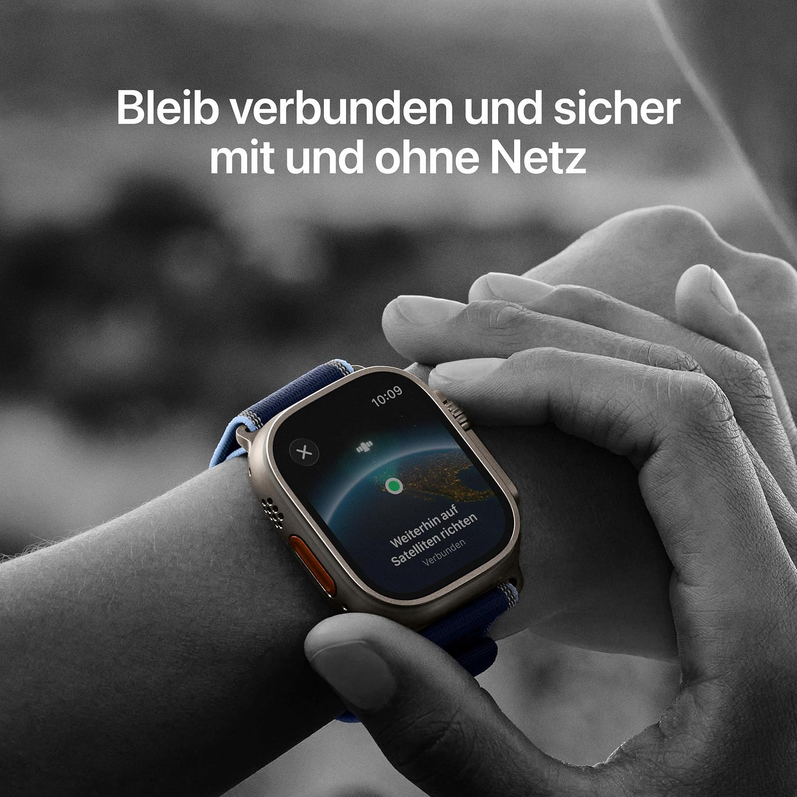Смарт-часы Apple Watch Ultra 3 GPS + Cellular 49 мм Титан Черный/Темно-серый, фото №3