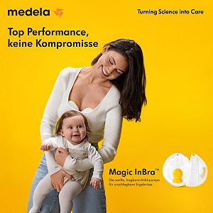 Молокоотсос двойной Medela Magic InBra портативный с FluidFeel Technology, App Connectivity, Sensor Control synthetic.ua - Фото 1