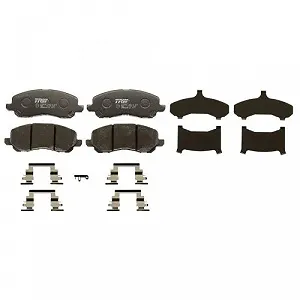 Комплект гальмівних колодок, дискове гальмо TRW COTEC GDB4142 для CHRYSLER DODGE MITSUBISHI synthetic.ua - Фото 1