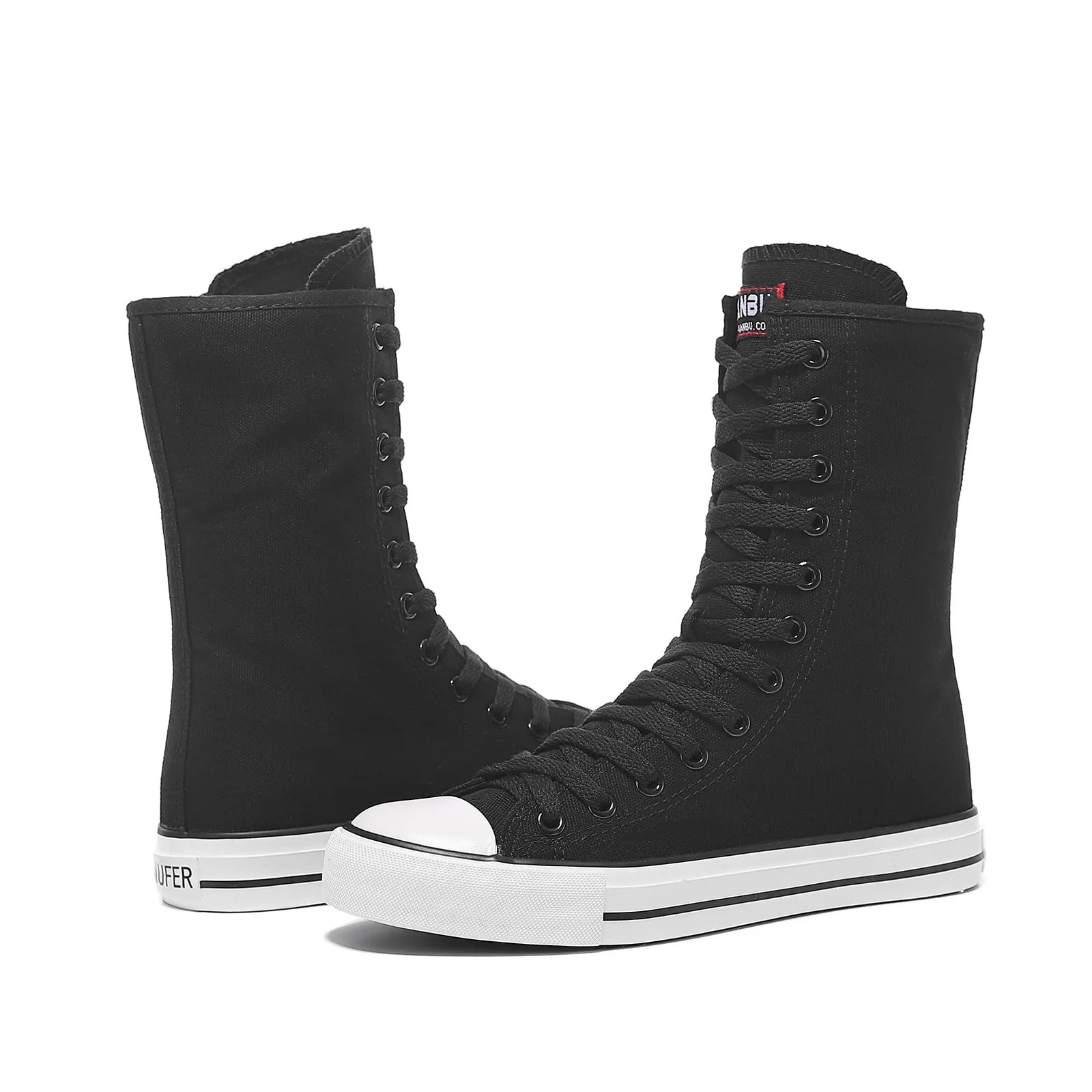 Кеди Momuk Високі Жіночі Тканинні На Шнурівці, фото №2