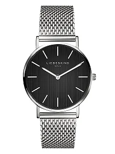 Годинник Liebeskind, срібний/чорний - Фото 1