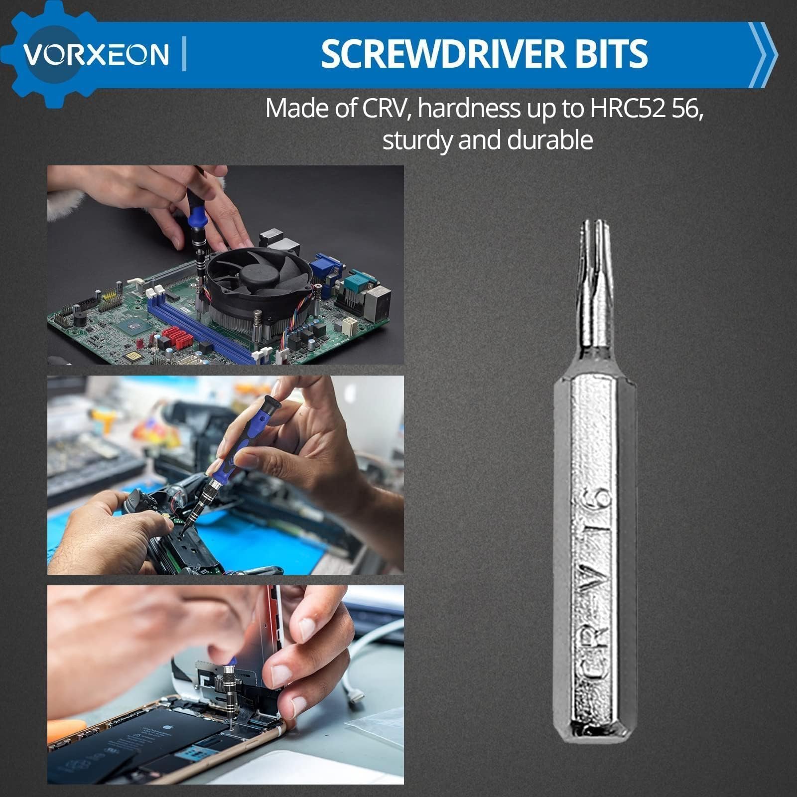Набір викруток VORXEON Precision 121 в 1 Магнітний, фото №6
