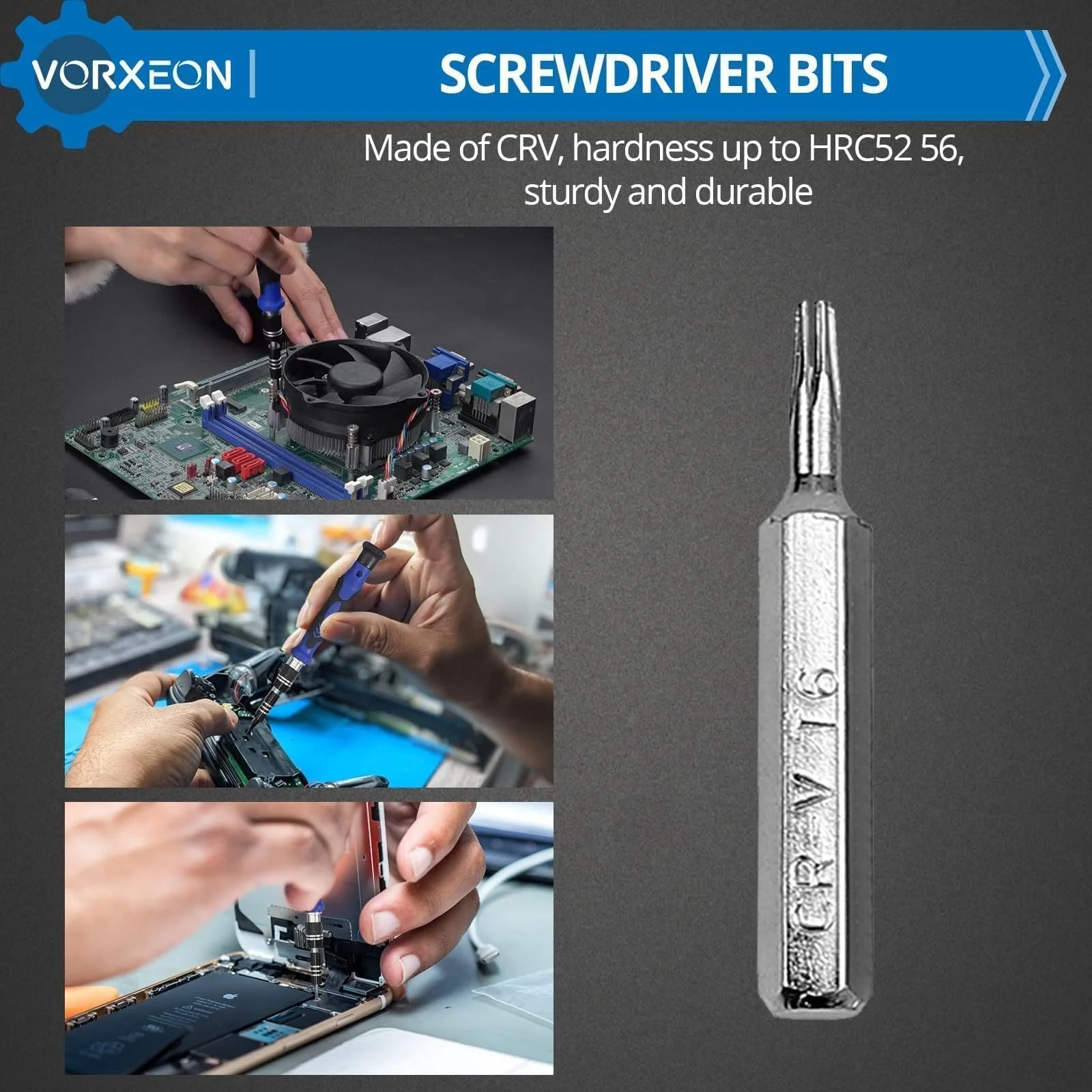 Набор отверток VORXEON Precision 121 в 1 Магнитный, фото №6