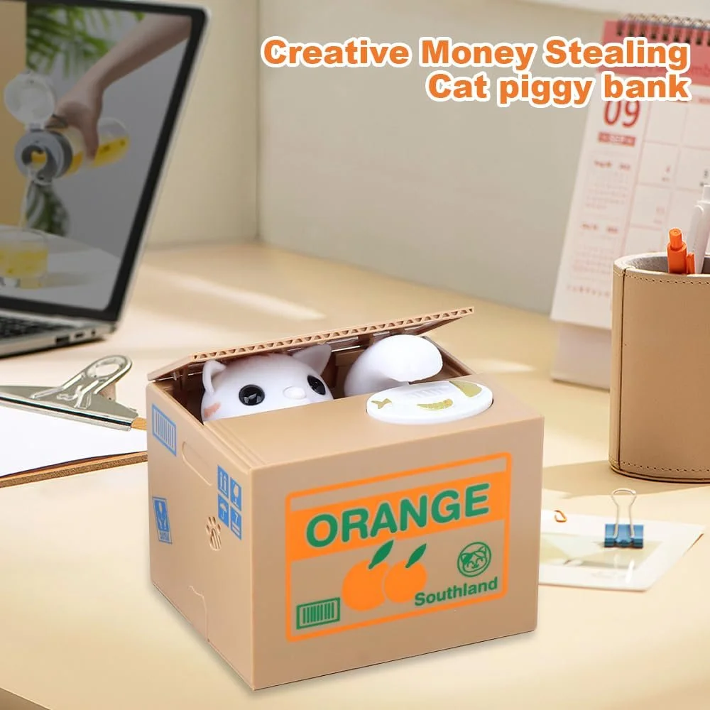 Скарбничка Pinkgarden Cartoon Cat Електронна, фото №6