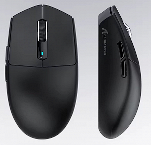 Комп`ютерна миша Attack Shark G3 Black 25000DPI PAM3311 Wireless Bluetooth synthetic.ua - Фото 1