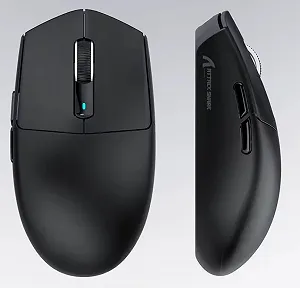 Комп`ютерна миша Attack Shark G3 Black 25000DPI PAM3311 Wireless Bluetooth synthetic.ua - Фото 1