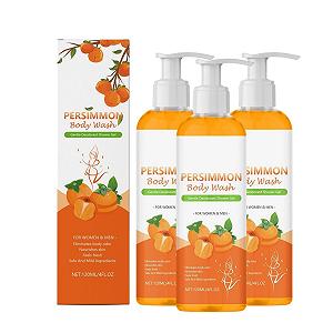Гель для душу Persimmon Жіночий Очисний та зволожувальний Для всіх типів шкіри 3 шт. - Фото 1