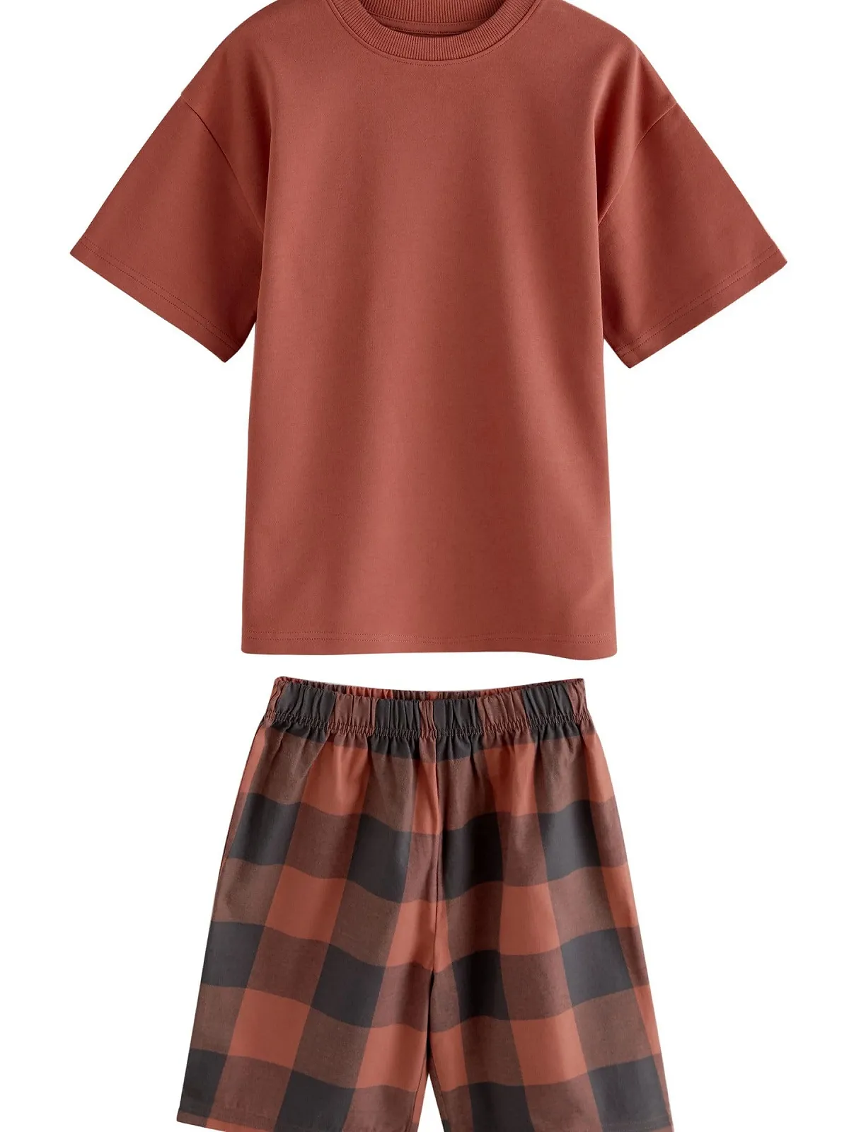 Комплект пижам NEXT в клетку, 3 шт, фото №6