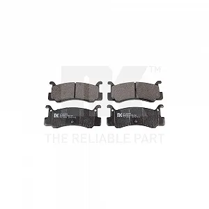 Комплект гальмівних колодок NK 223215 дискове гальмо задня вісь для DAIHATSU MAZDA - Фото 1