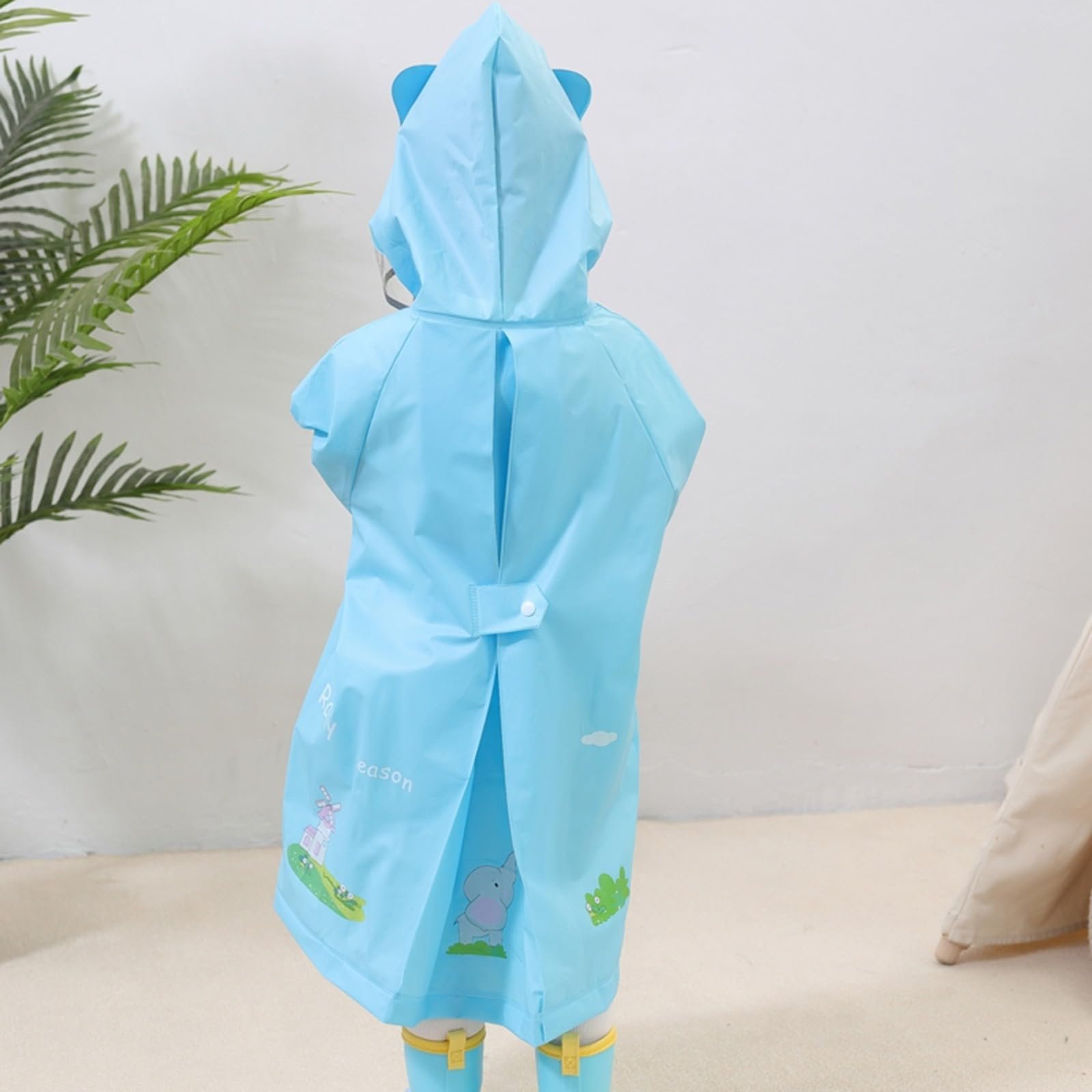 Дождевик GXYANiaoy Длинный Легкий Цветной Дождевой Костюм Прозрачный для Девочек для Спорта Пеших Прогулок, фото №4 Дождевик GXYANiaoy Длинный Легкий Цветной Дождевой Костюм Прозрачный для Девочек для Спорта Пеших Прогулок, фото №4