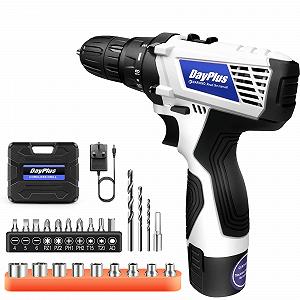 Купити Комплект шурупокрут Cordless 12 В 45 Н·м 1300 мАг, 2 швидкості Макс. 1400 об/хв, патрон 3/8 дюйма, 18+1 крутний момент, з 23 аксесуарами - Фото 1 Комплект шурупокрут Cordless 12 В 45 Н·м 1300 мАг, 2 швидкості Макс. 1400 об/хв, патрон 3/8 дюйма, 18+1 крутний момент, з 23 аксесуарами - Фото 1