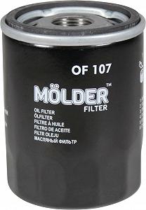 Фільтр масляний Molder Toyota Avensis з00-08р.в. 2.0, 2.4 OF107 - Фото 1