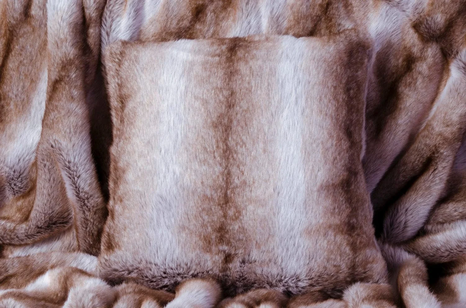 Покривало Wohnen & Accessoires GmbH & Co. KG Faux Fur Jackal 150 x 200 см, фото №7