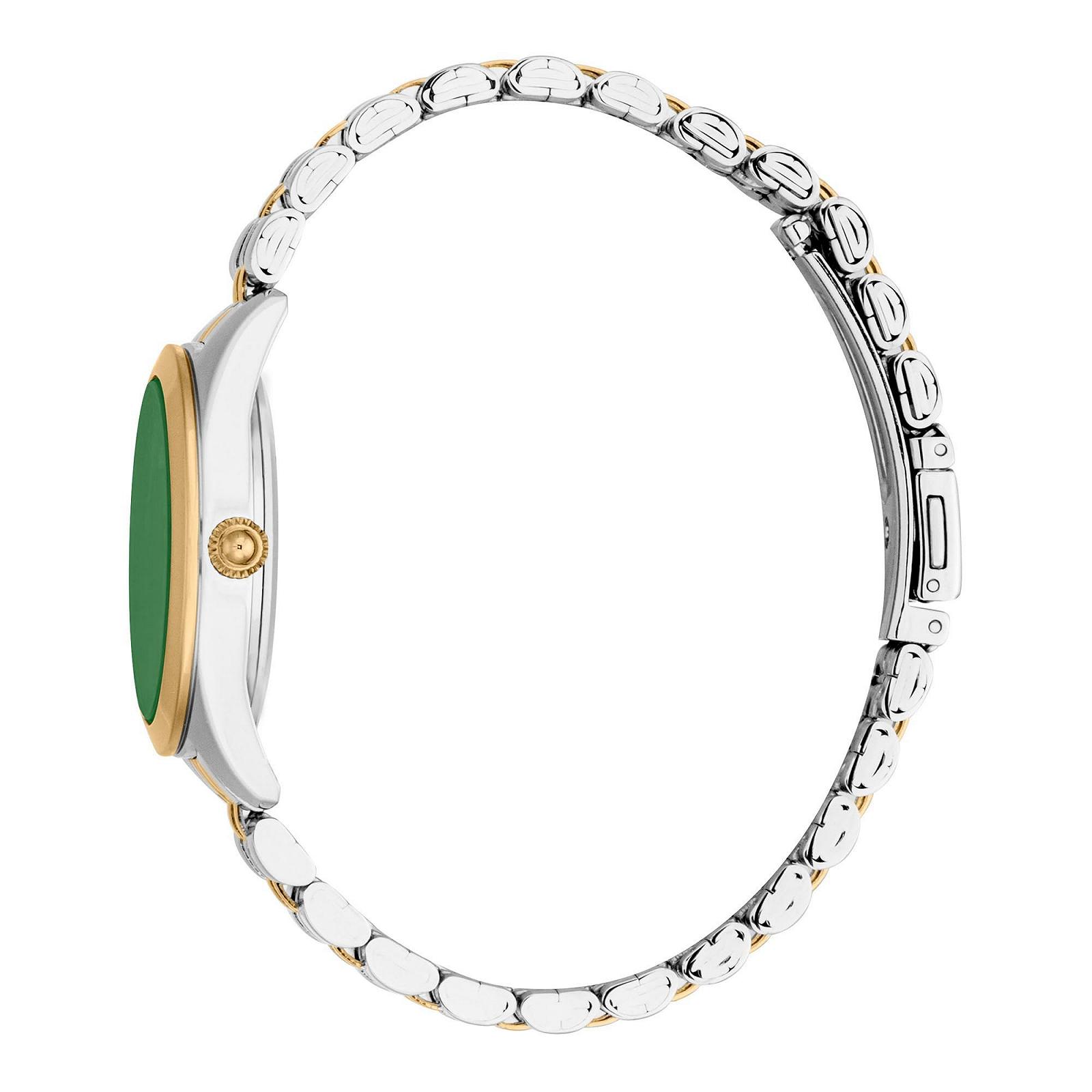 Женские аналоговые часы Just Cavalli JC1L309M0085, кварцевые, ремешок из нержавеющей стали, темно-зеленый, фэшн, фото №2