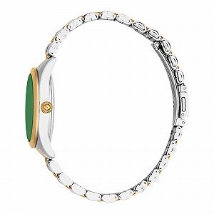 Жіночий аналоговий годинник Just Cavalli JC1L309M0085, кварцовий, ремінець з нержавіючої сталі, темно-зелений synthetic.ua - Фото 1