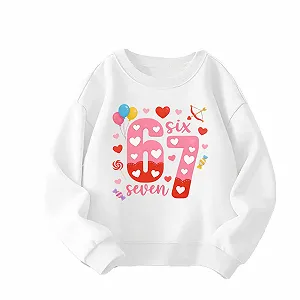 Дитячий світшот з графічним принтом - Фото 1