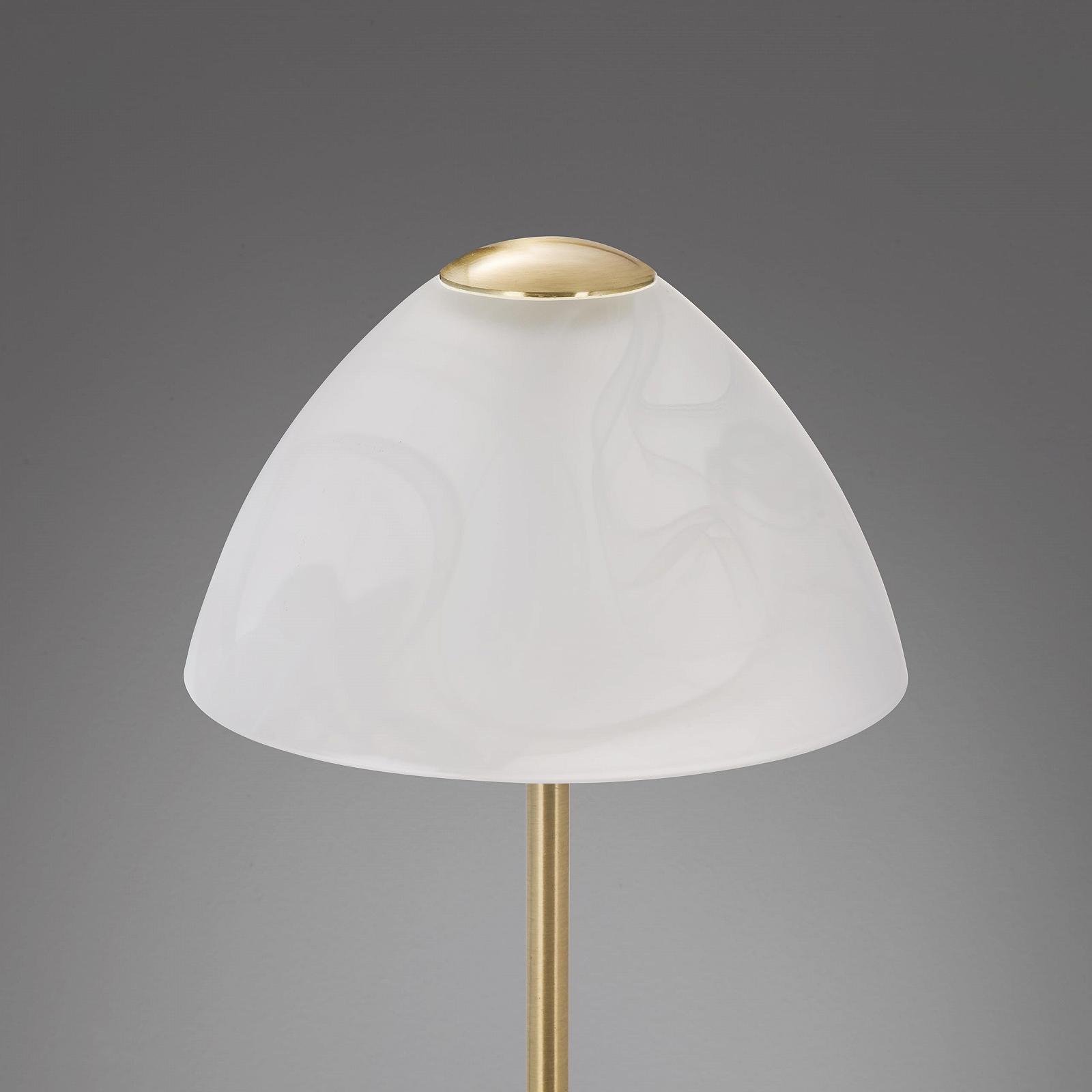 Настільна лампа Reality Leuchten Queen R52021108 LED 2,5 Вт 15 x 15 x 24 см Матова латунь, фото №11