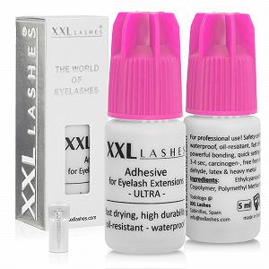Клей для вій XXL Lashes xD "Ultra" Маслостійкий Висока міцність Швидковисихаючий Водостійкий Придатний для об'ємної техніки 5 мл - Фото 1