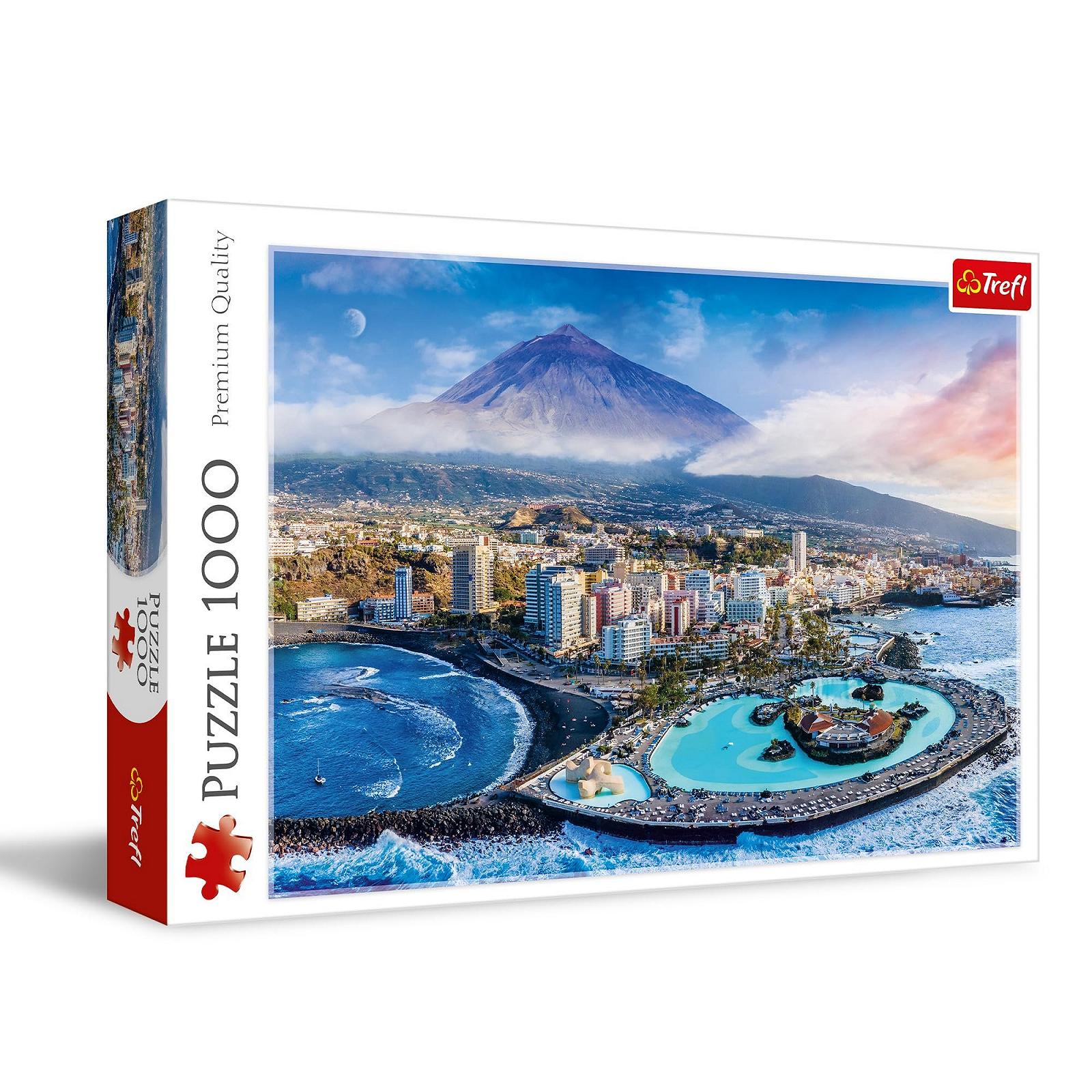 Пазлы Trefl View of Tenerife, Spain 1000 элементов, фото №1 Пазлы Trefl View of Tenerife, Spain 1000 элементов, фото №1