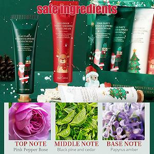 Набір Різдвяних Кремів для Рук, Міні-Набір Кремів для Рук, 5 шт synthetic.ua - Фото 1