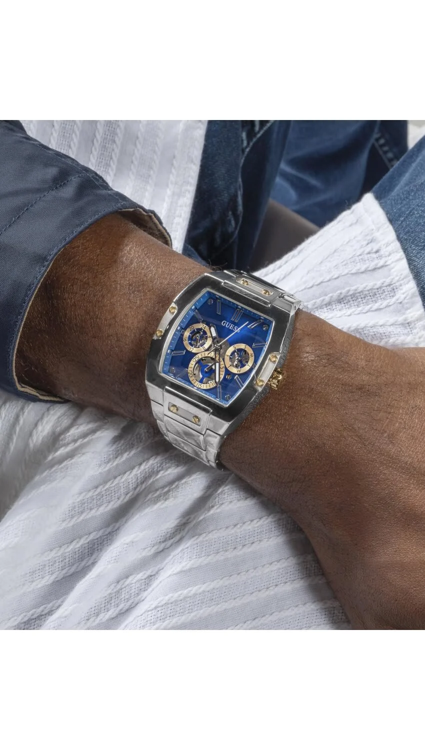 Годинник GUESS Classic GW0456G5, блакитний, фото №3 Годинник GUESS Classic GW0456G5, блакитний, фото №3