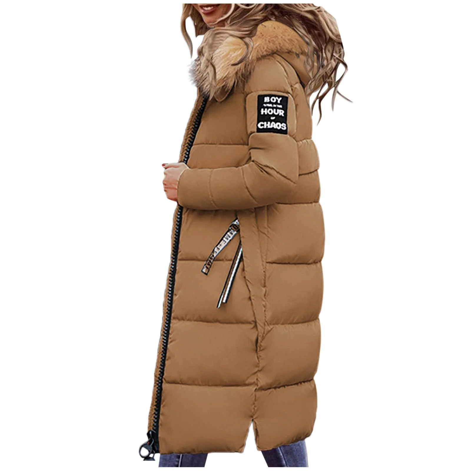 Женское зимнее шерстяное пальто SRZYMJ, фото №6 Женское зимнее шерстяное пальто SRZYMJ, фото №6