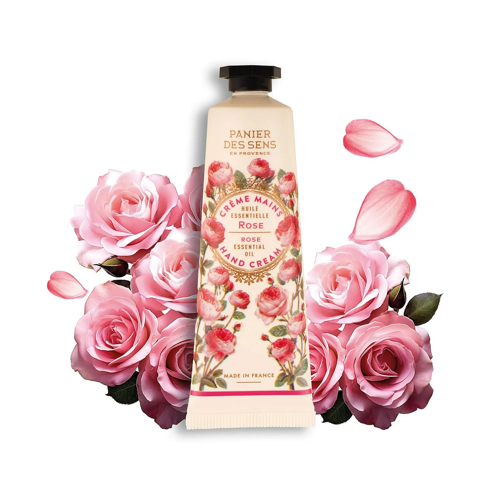 Крем для рук Panier des Sens Rose для очень сухой кожи рук, 30 мл, фото №1