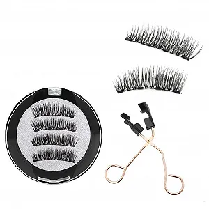 Набір магнітних вій і підводки для очей багаторазові 3D - Фото 1