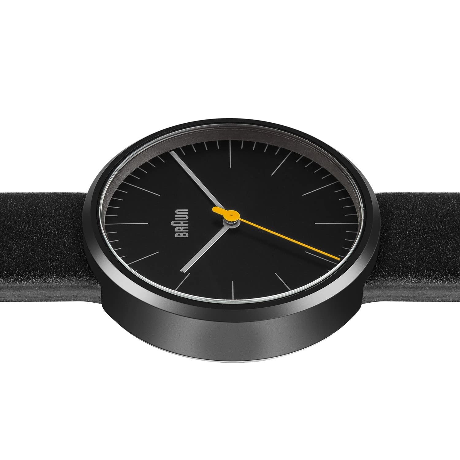 Жіночий годинник Quartz Braun BN0172BKBKL Чорний циферблат, Чорний шкіряний ремінець, фото №3