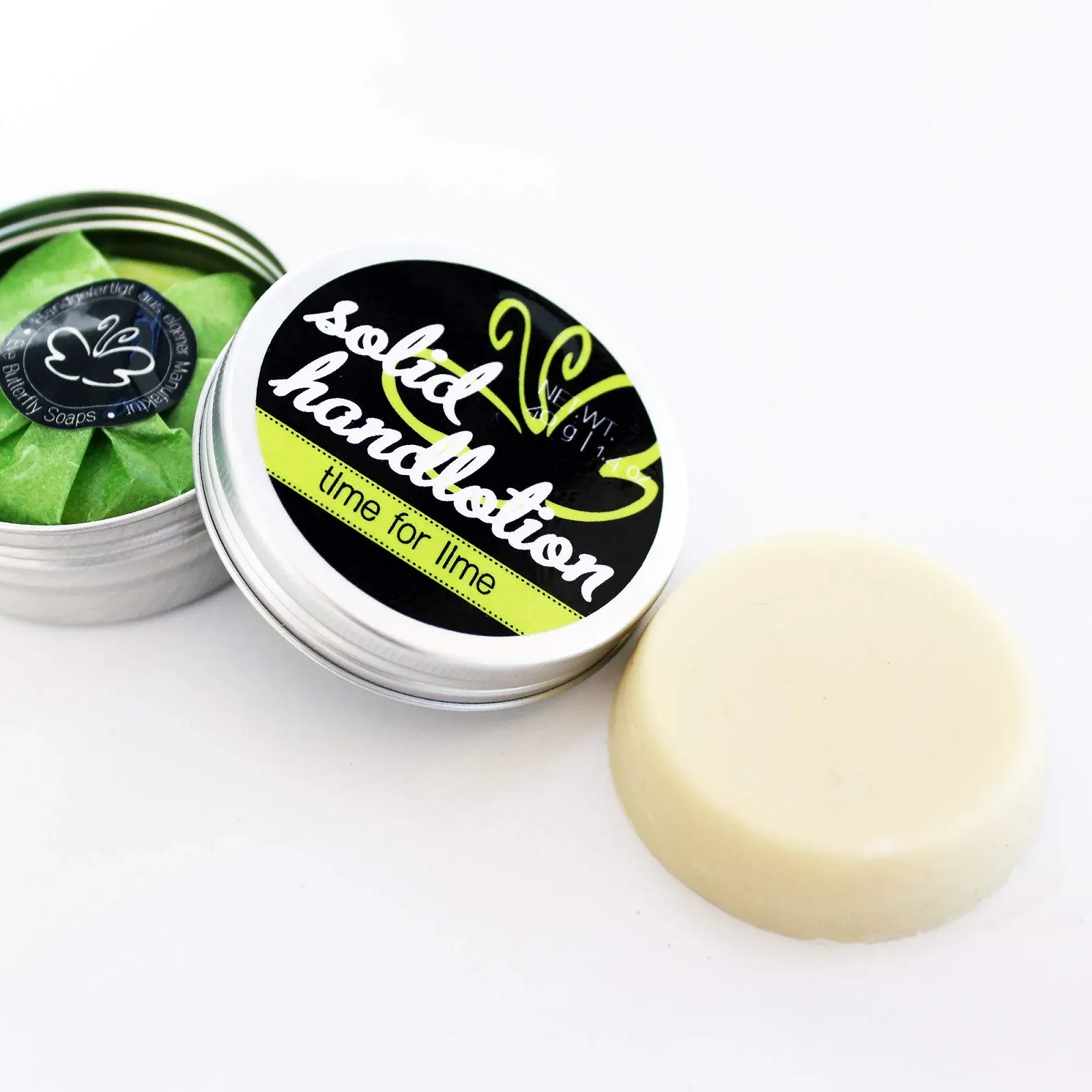 Твердий лосьйон для рук Hand Tame - Time for Lime - крем для рук у твердій формі (Vegan) | Лайм, Лемонграс, фото №2