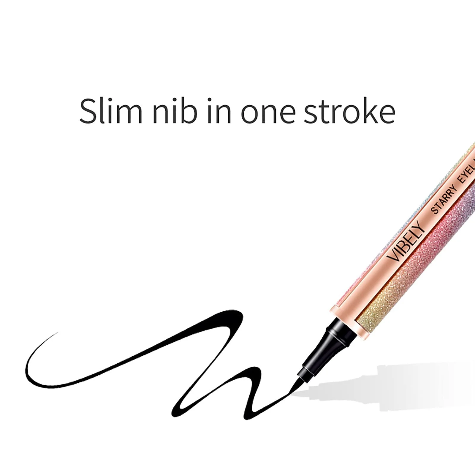 Підводка Starry Sky Stay&me Professional Makeup Ink Eye Liner Водостійка чорна, фото №7