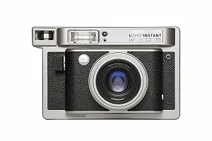 Фотокамера мгновенной печати Lomography Lomo'Instant Wide Lenses Monte Carlo Leather Black synthetic.ua - Фото 1