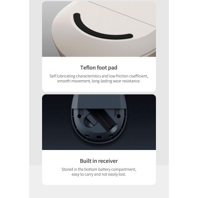 Мышка Xiaomi Dual-mode Wireless Mouse 2 White (BHR8849GL) (1122317), фото №5 Мышка Xiaomi Dual-mode Wireless Mouse 2 White (BHR8849GL) (1122317), фото №5